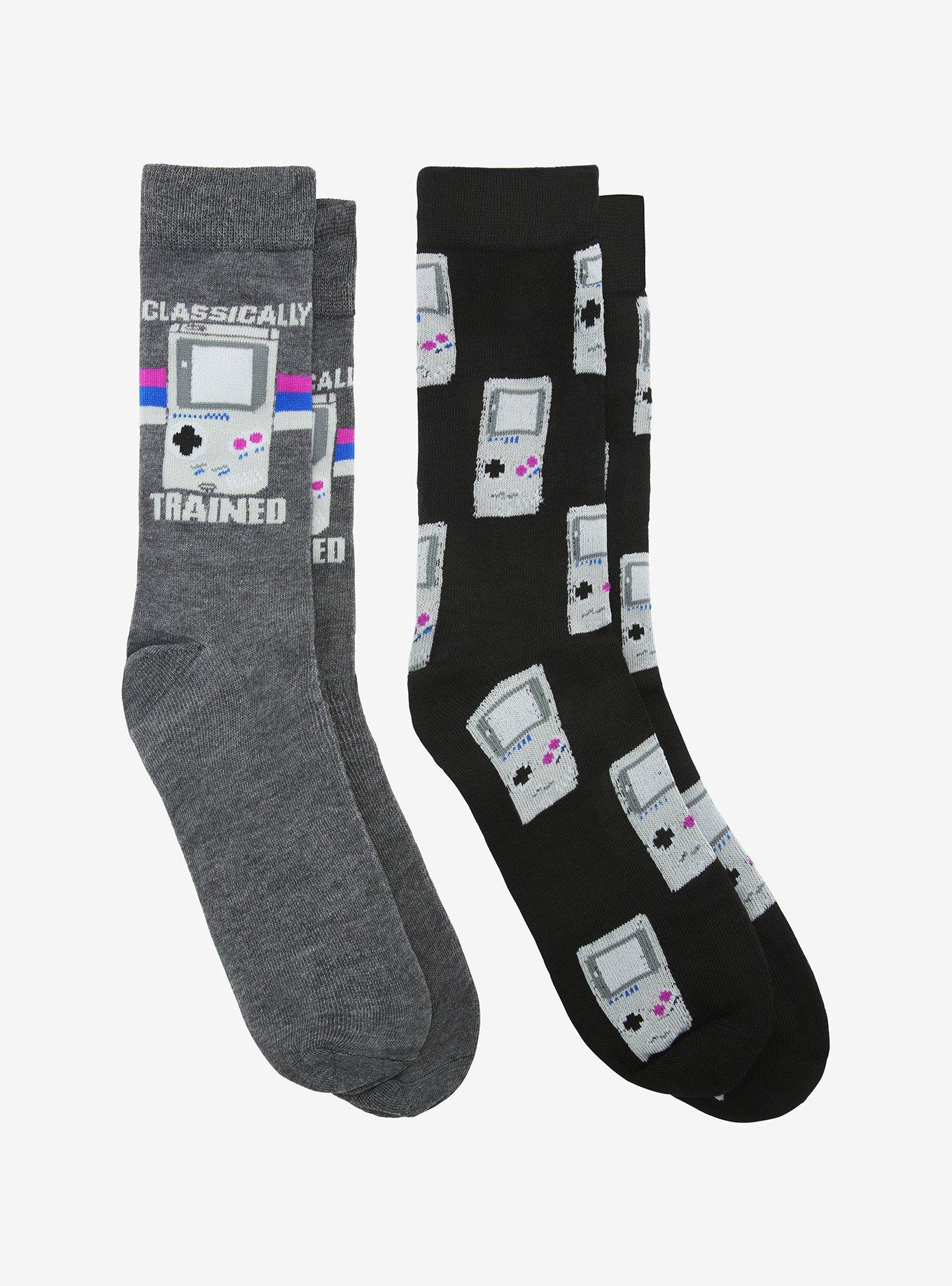 Nintendo Game Boy Console Crew Socks 2 Pair, , hi-res