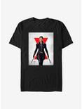 Marvel Black Widow Melina Poster T-Shirt, BLACK, hi-res