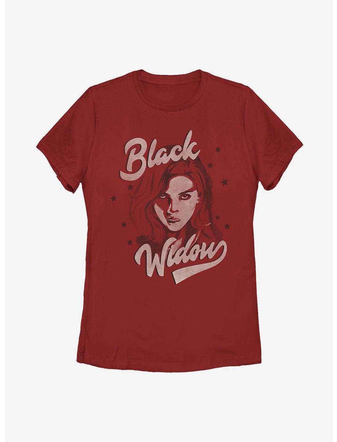 Marvel Black Widow Womens T-Shirt, RED, hi-res