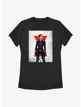 Marvel Black Widow Poster Womens T-Shirt, , hi-res