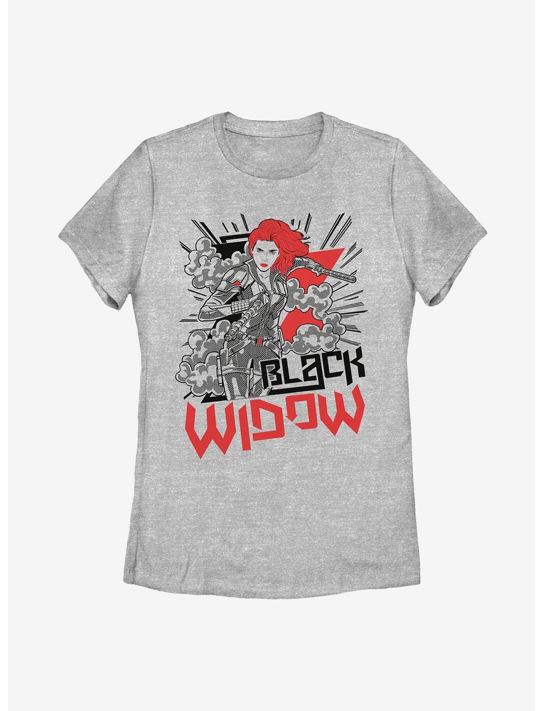 Marvel Black Widow Tone Womens T-Shirt, ATH HTR, hi-res