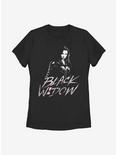 Marvel Black Widow Distress Widow Womens T-Shirt, BLACK, hi-res