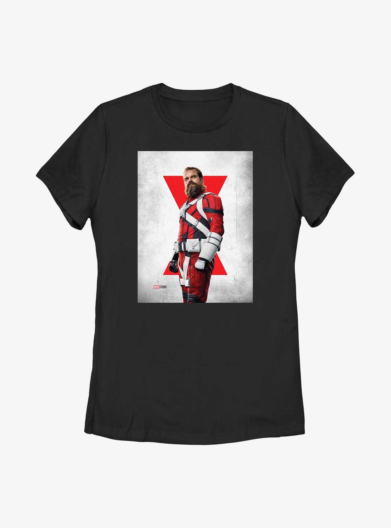 Marvel Black Widow Red Guardian Poster Womens T-Shirt, , hi-res