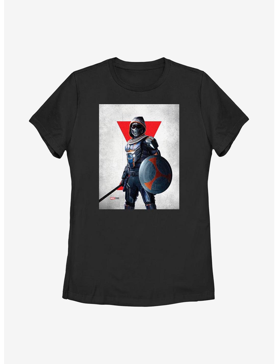 Marvel Black Widow Taskmaster Poster Womens T-Shirt, BLACK, hi-res