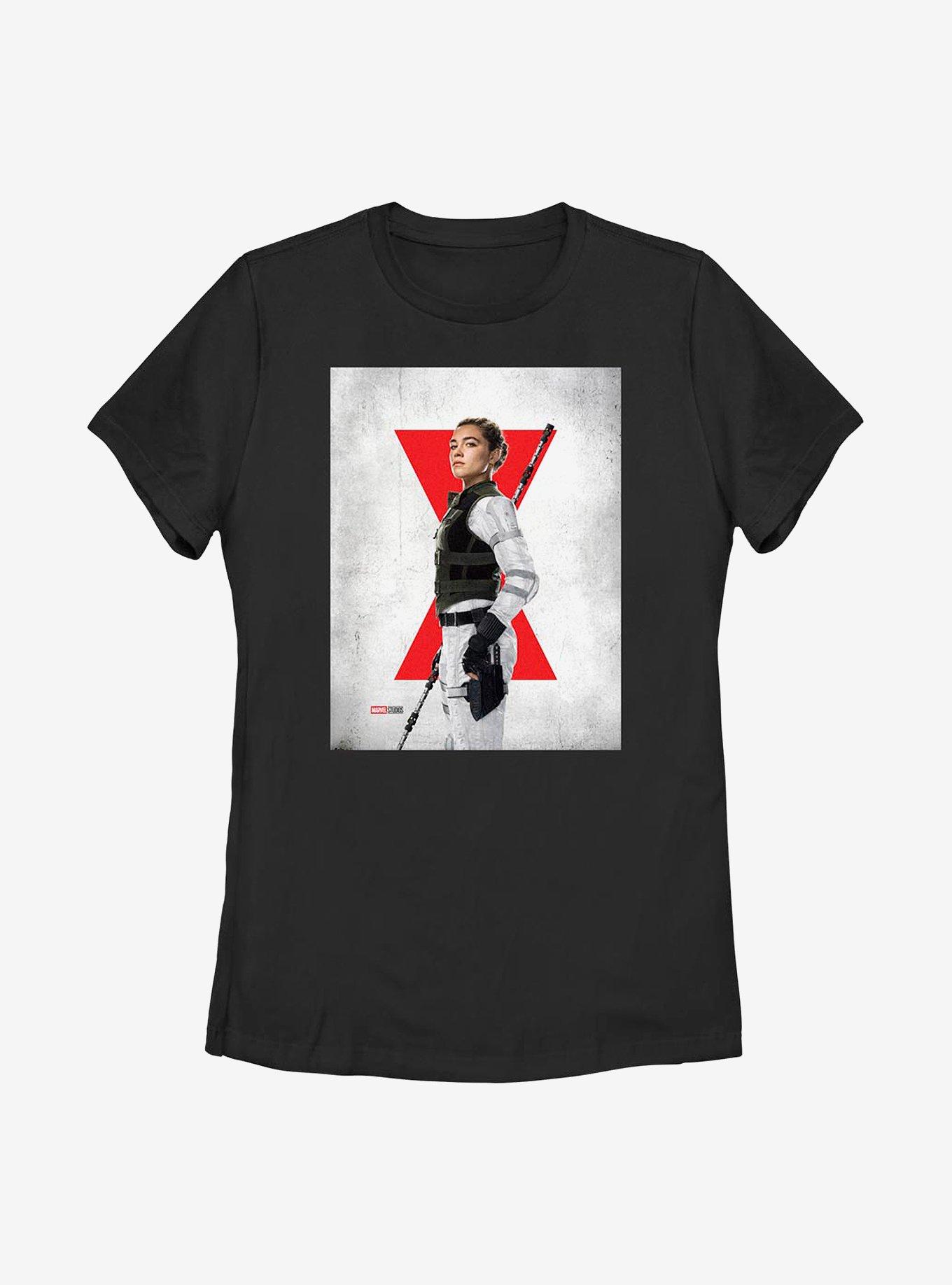 Marvel Black Widow Yelena Poster Womens T-Shirt, BLACK, hi-res