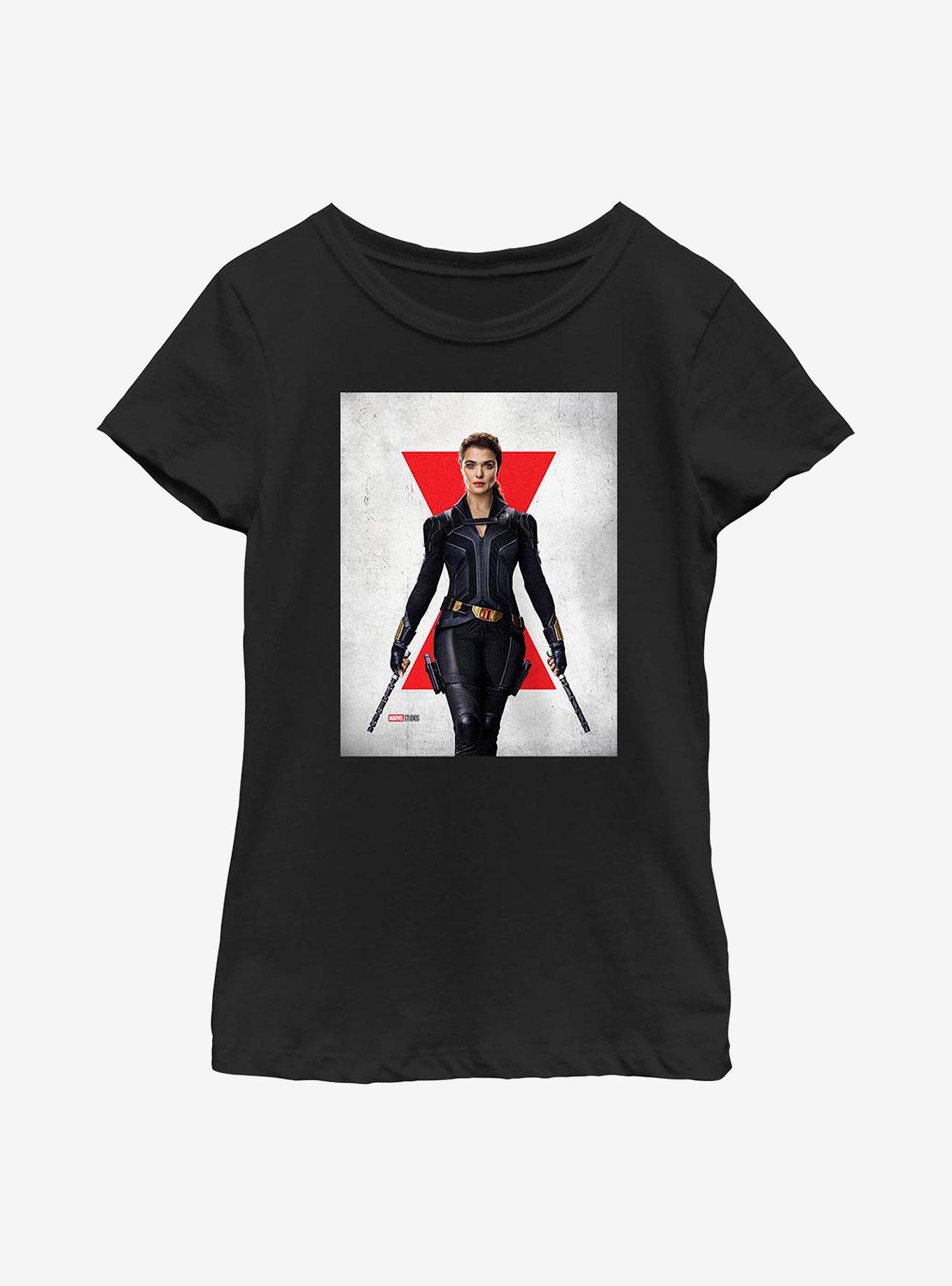 Marvel Black Widow Melina Poster Youth Girls T-Shirt, , hi-res