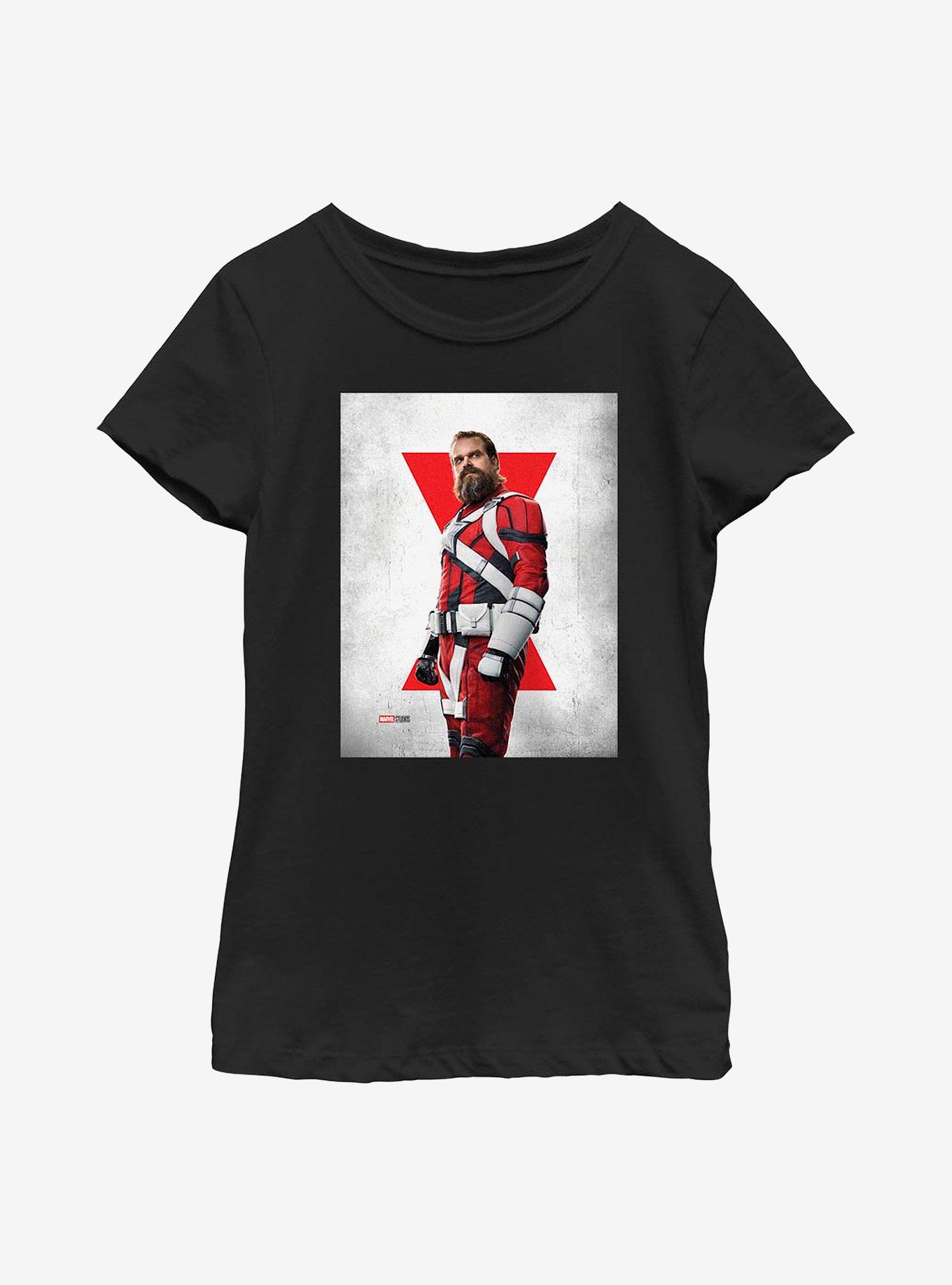 Marvel Black Widow Red Guardian Poster Youth Girls T-Shirt, , hi-res