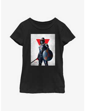 Marvel Black Widow Taskmaster Poster Youth Girls T-Shirt, , hi-res