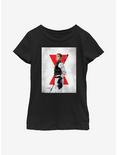 Marvel Black Widow Yelena Poster Youth Girls T-Shirt, BLACK, hi-res