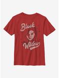 Marvel Black Widow Youth T-Shirt, RED, hi-res