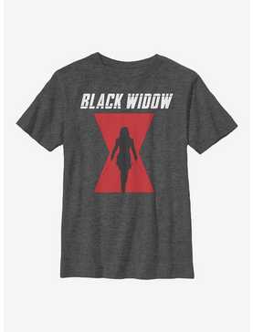 Marvel Black Widow Logo Youth T-Shirt, , hi-res