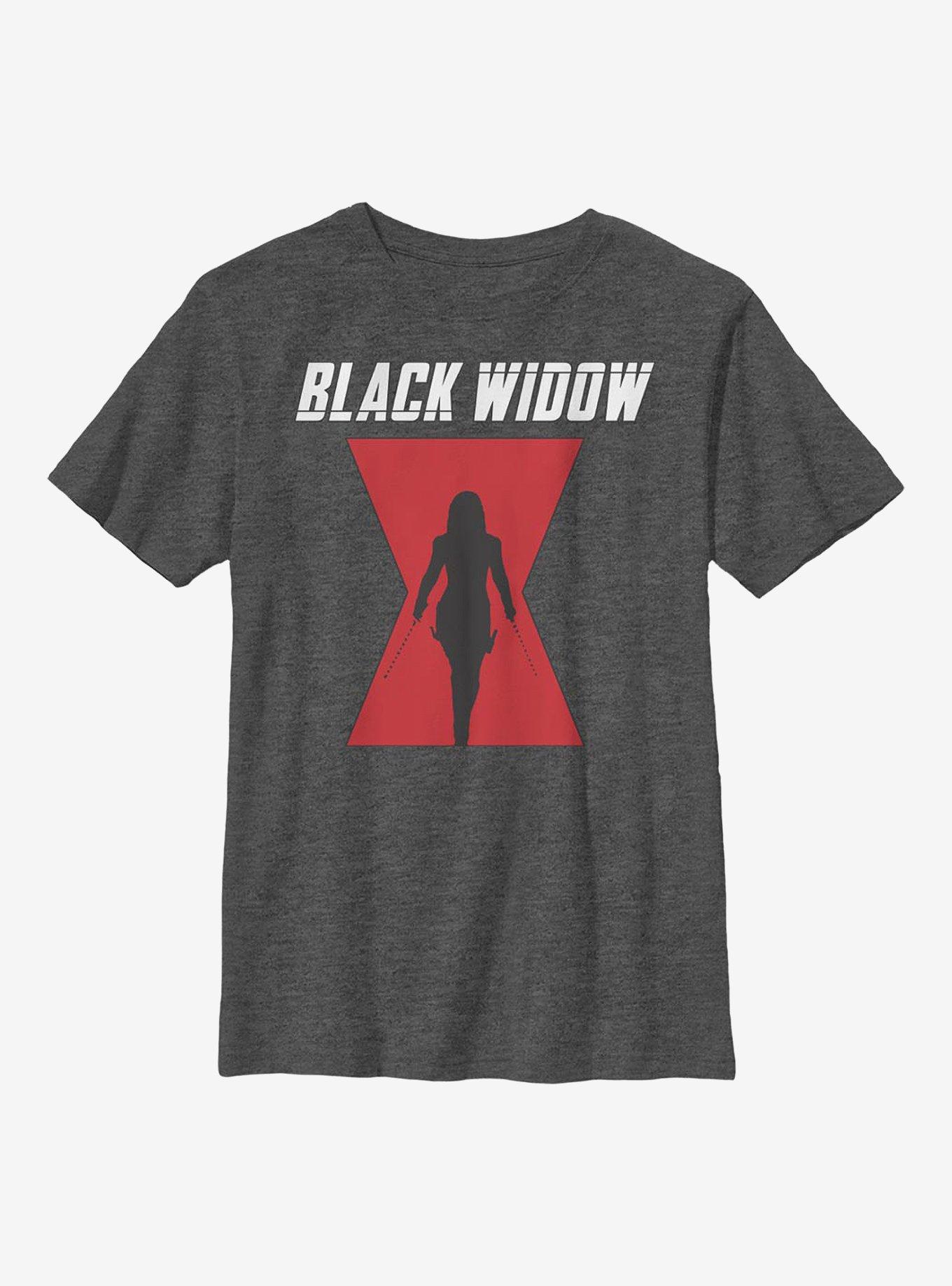 Marvel Black Widow Logo Youth T-Shirt, , hi-res