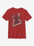 Marvel Black Widow Bite Youth T-Shirt, RED, hi-res