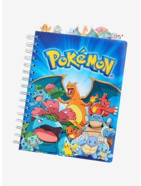 Pokémon Kanto Starters Evolutions Tab Journal, , hi-res