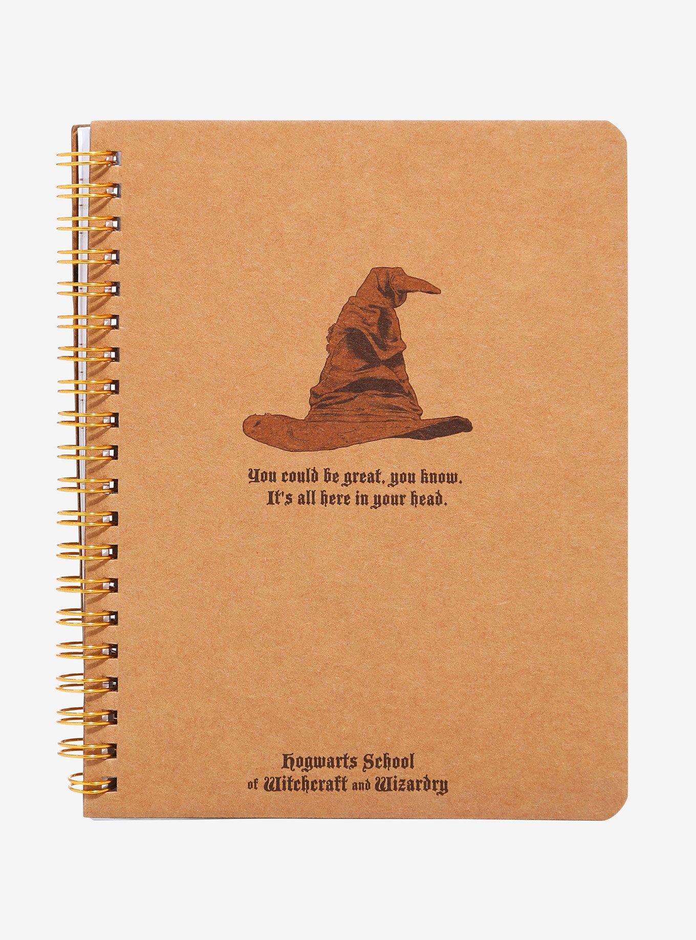 Cakeworthy Harry Potter Sorting Hat Spiral Notebook, , hi-res