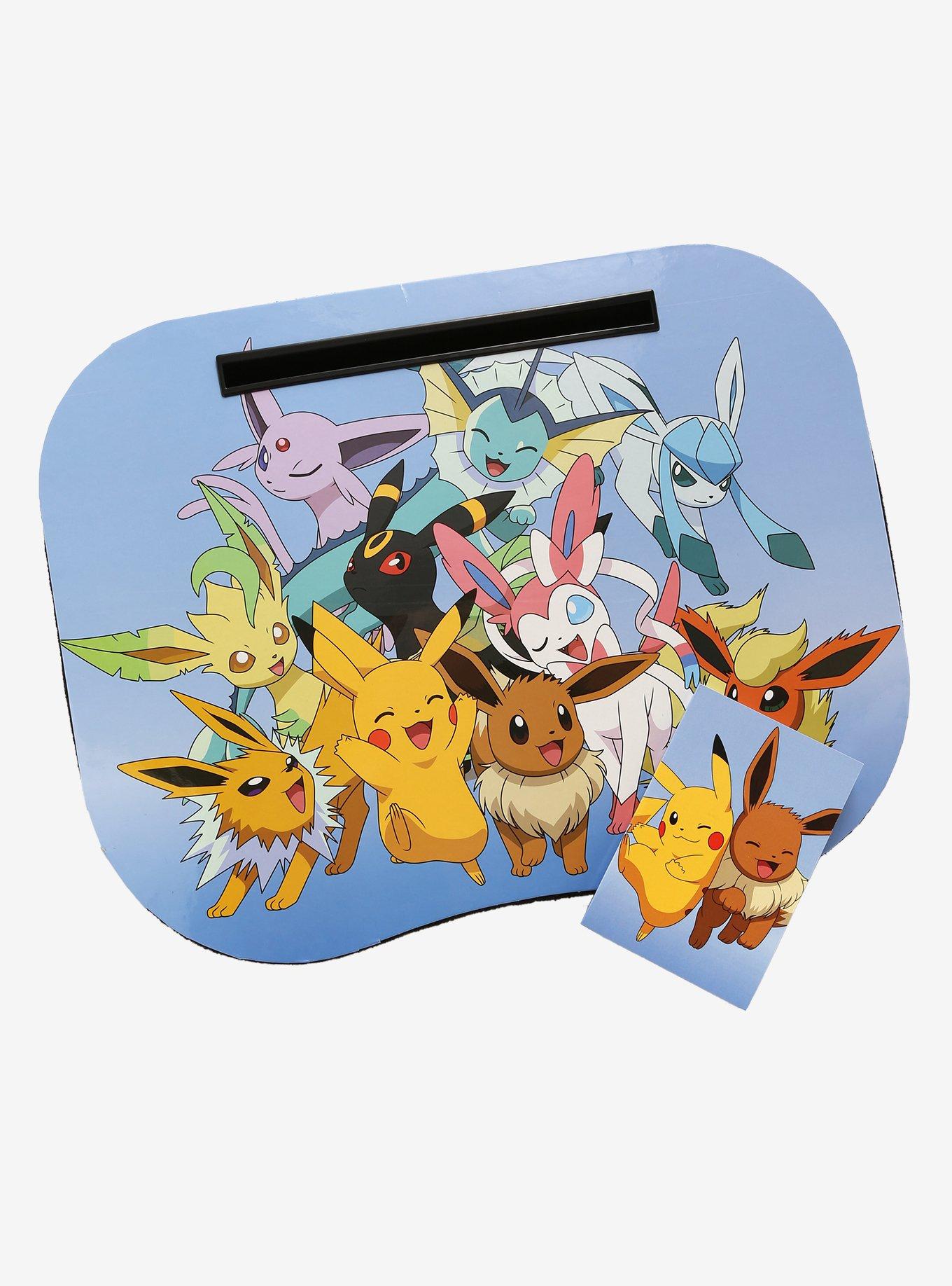 Pokémon Pikachu & Eeveelutions Lap Desk & Notebook Set, , hi-res