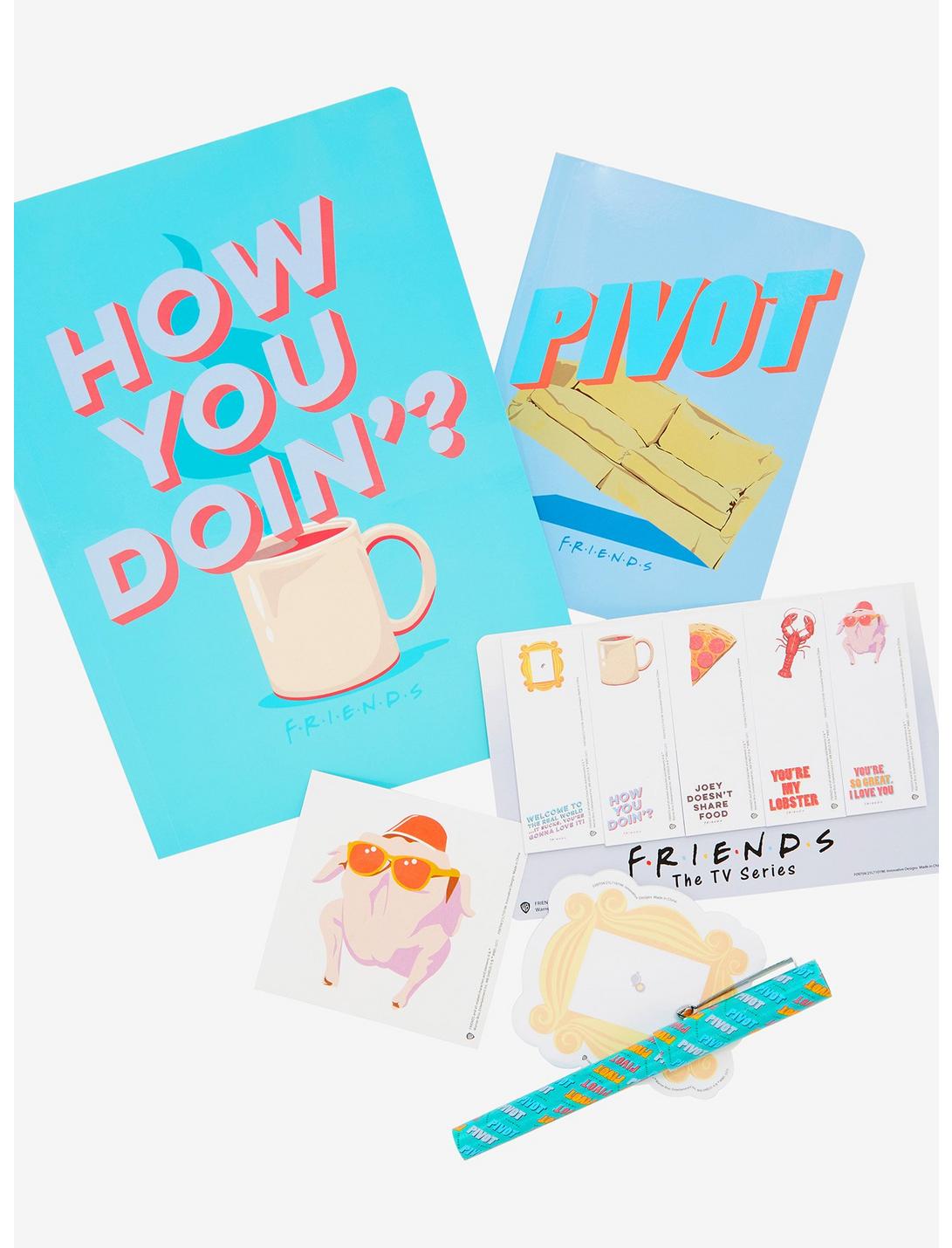 Friends Icons Stationary Gift Set, , hi-res