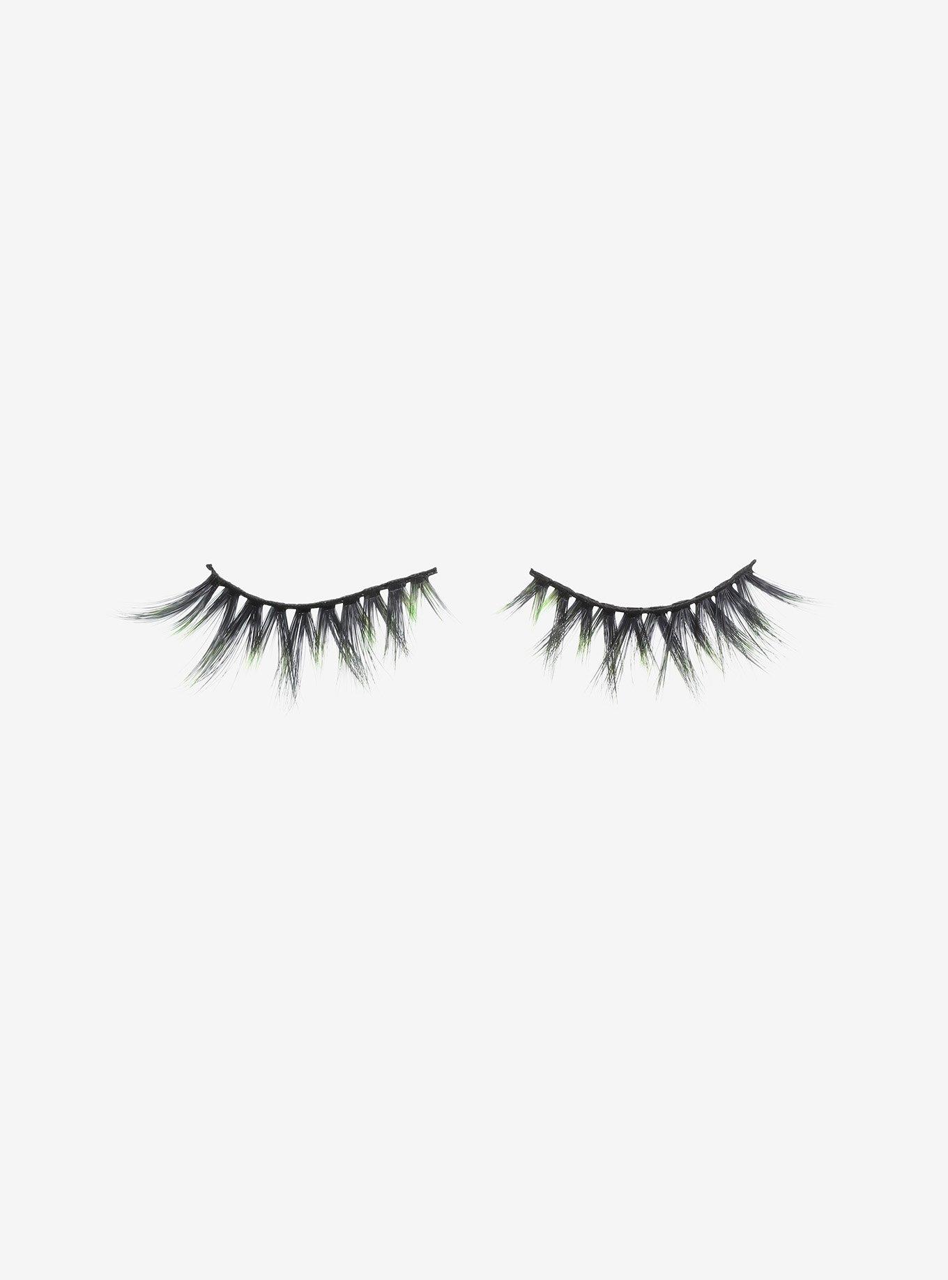 Kara Beauty Fabulashes Green 3D Faux Mink Color Eyelashes, , hi-res