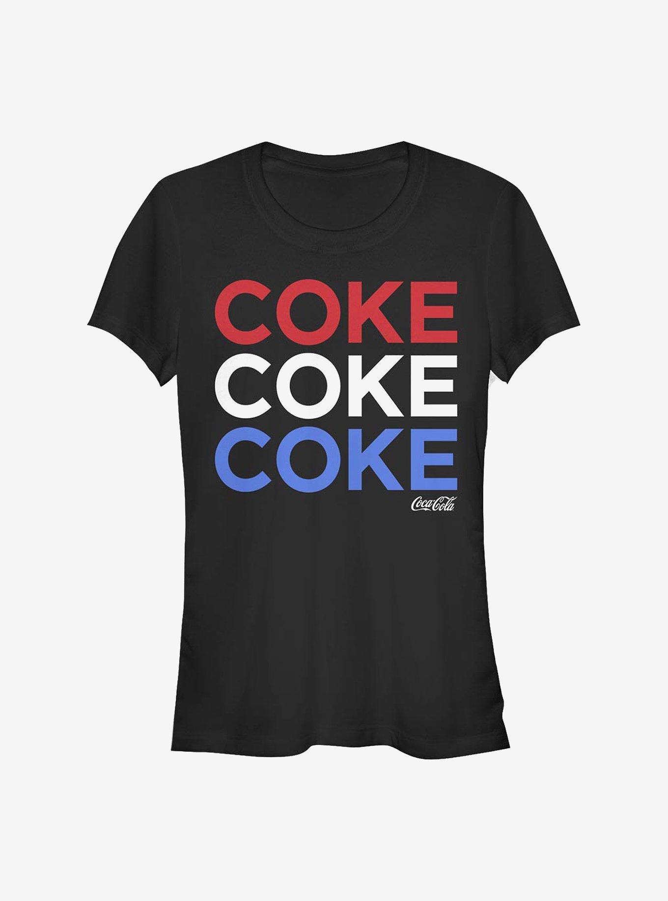 Coca cola t shirt hot sale girl