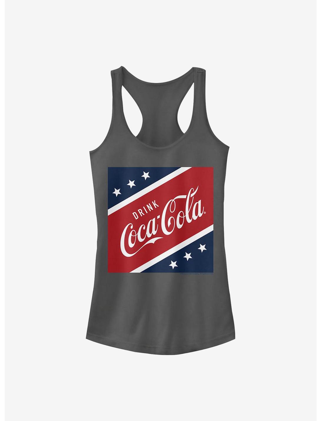 Coca-Cola The U.S. Drink Girls Tank, CHARCOAL, hi-res