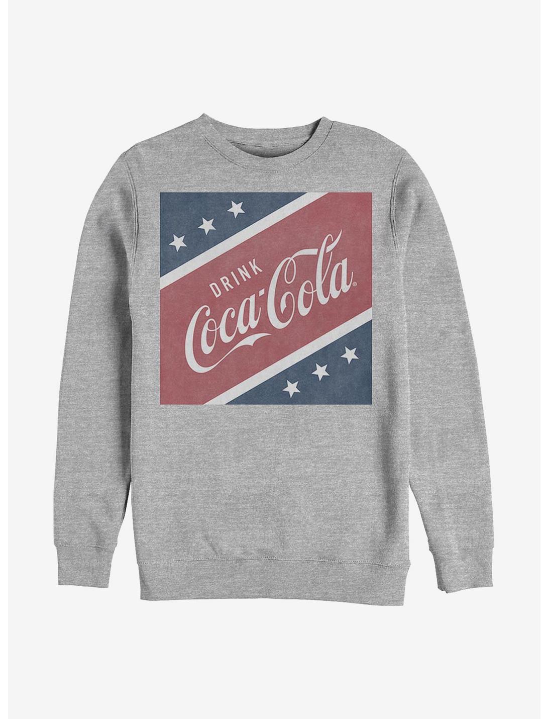 Coca-Cola The U.S. Drink Crew Sweatshirt, ATH HTR, hi-res