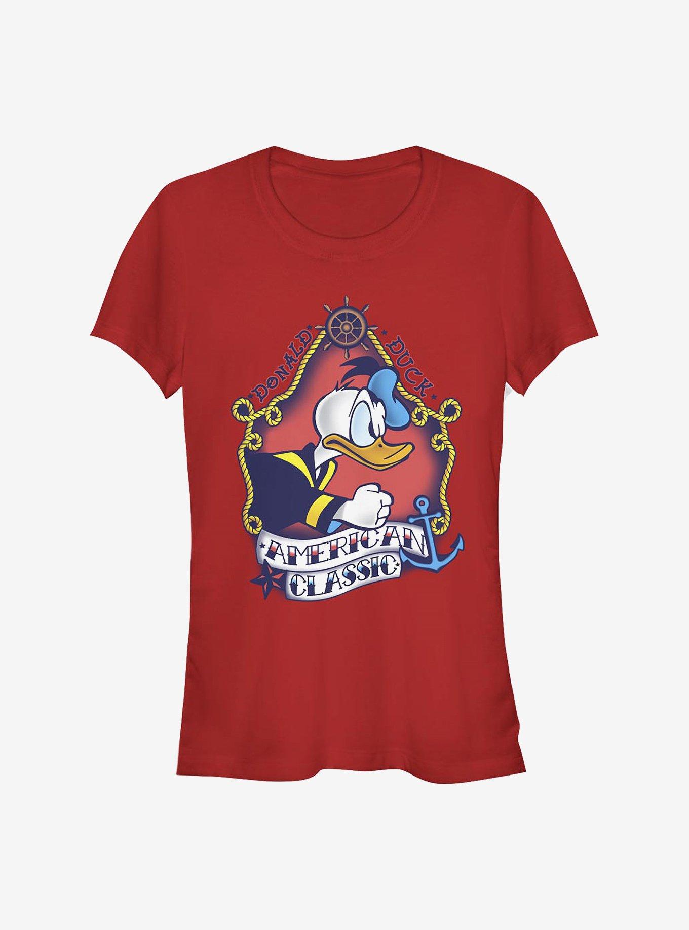 Disney Donald Duck Sailor Traditional Girls T-Shirt