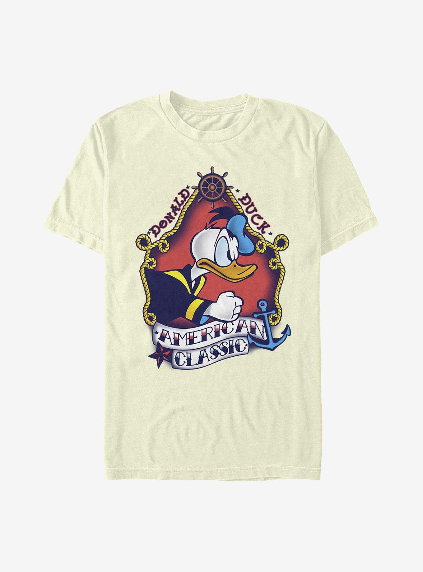 Disney Donald Duck Sailor Donald Traditional T-Shirt, NATURAL, hi-res