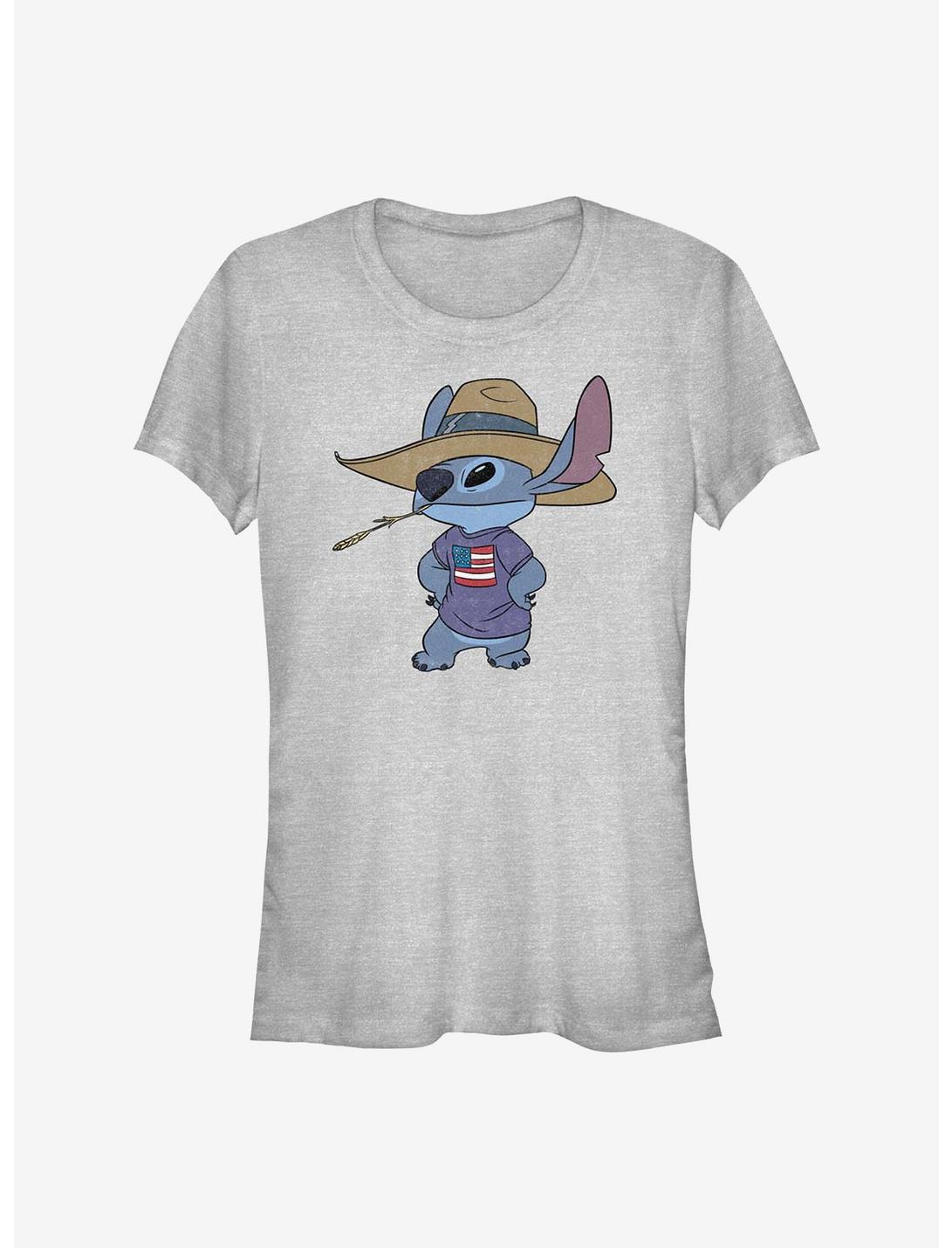 Disney Lilo & Stitch Big Stitch Girls T-Shirt, ATH HTR, hi-res