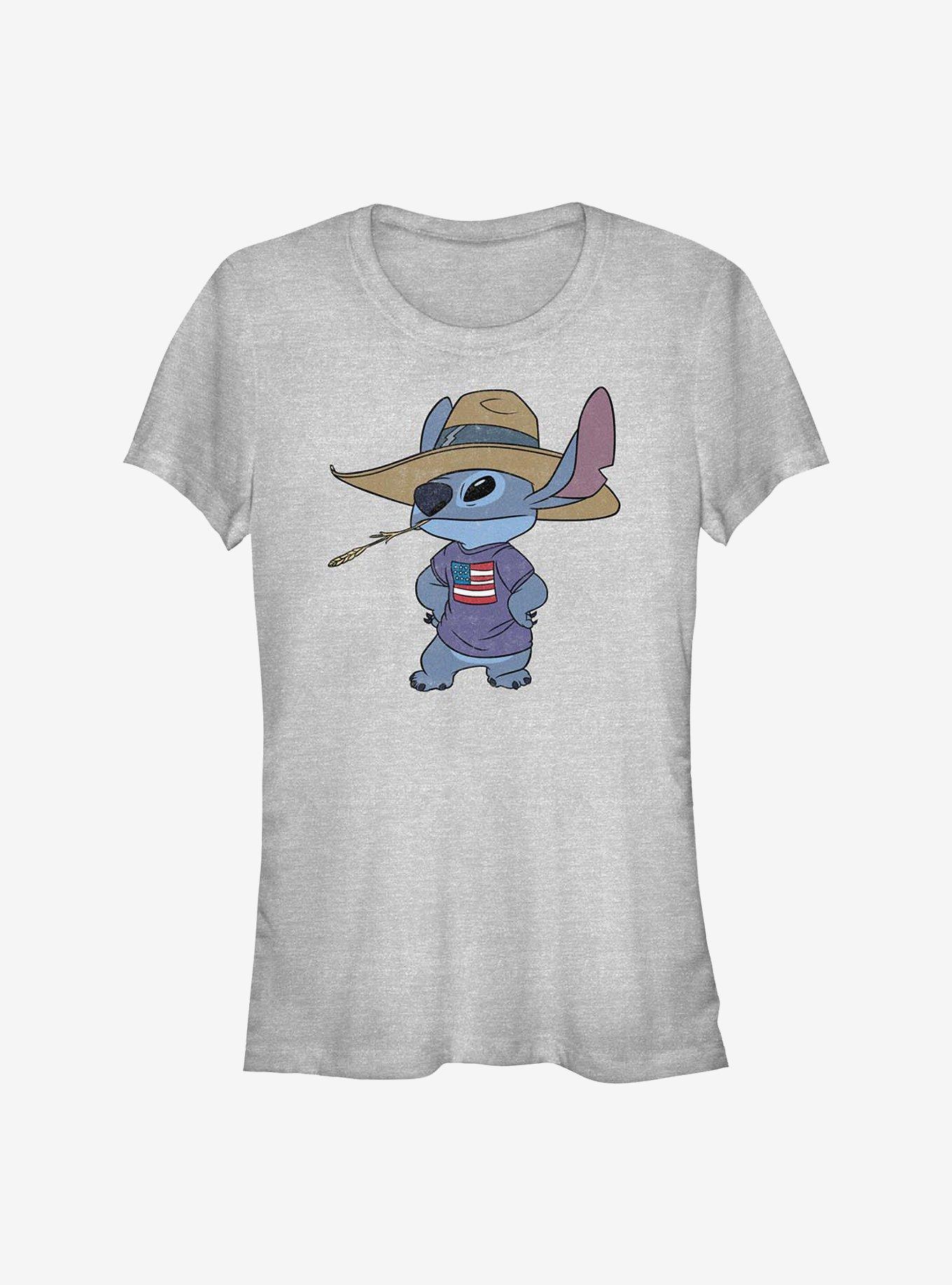 Disney Lilo & Stitch Big Stitch Girls T-Shirt, ATH HTR, hi-res