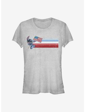 Disney Lilo & Stitch Flag Stitch Girls T-Shirt, , hi-res