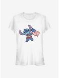 Disney Lilo & Stitch Tropical Stitch Flag Girls T-Shirt, , hi-res