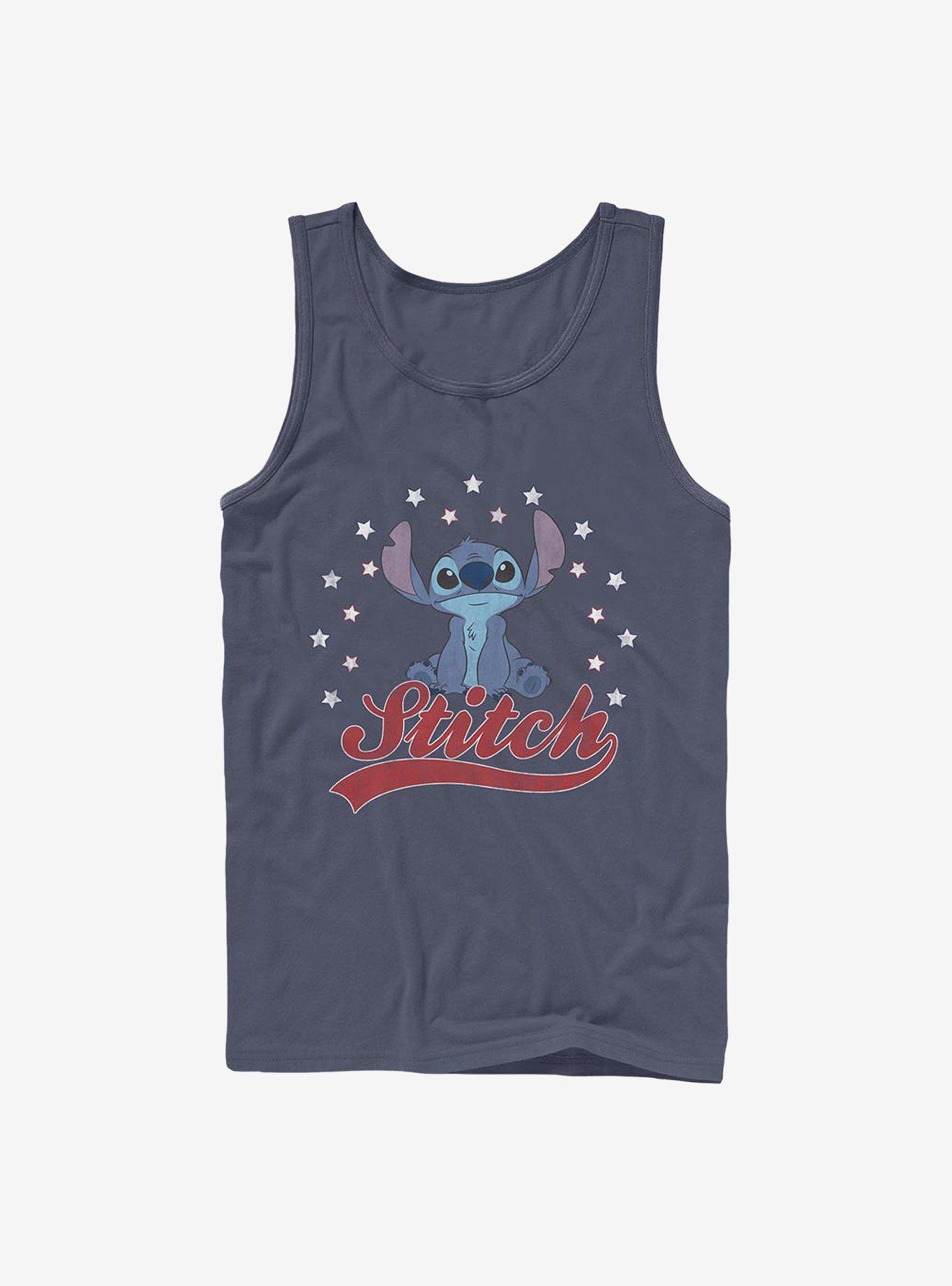 Disney Lilo & Stitch America Tank, NAVY, hi-res