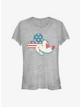Disney Mickey Mouse America Flag Girls T-Shirt, , hi-res