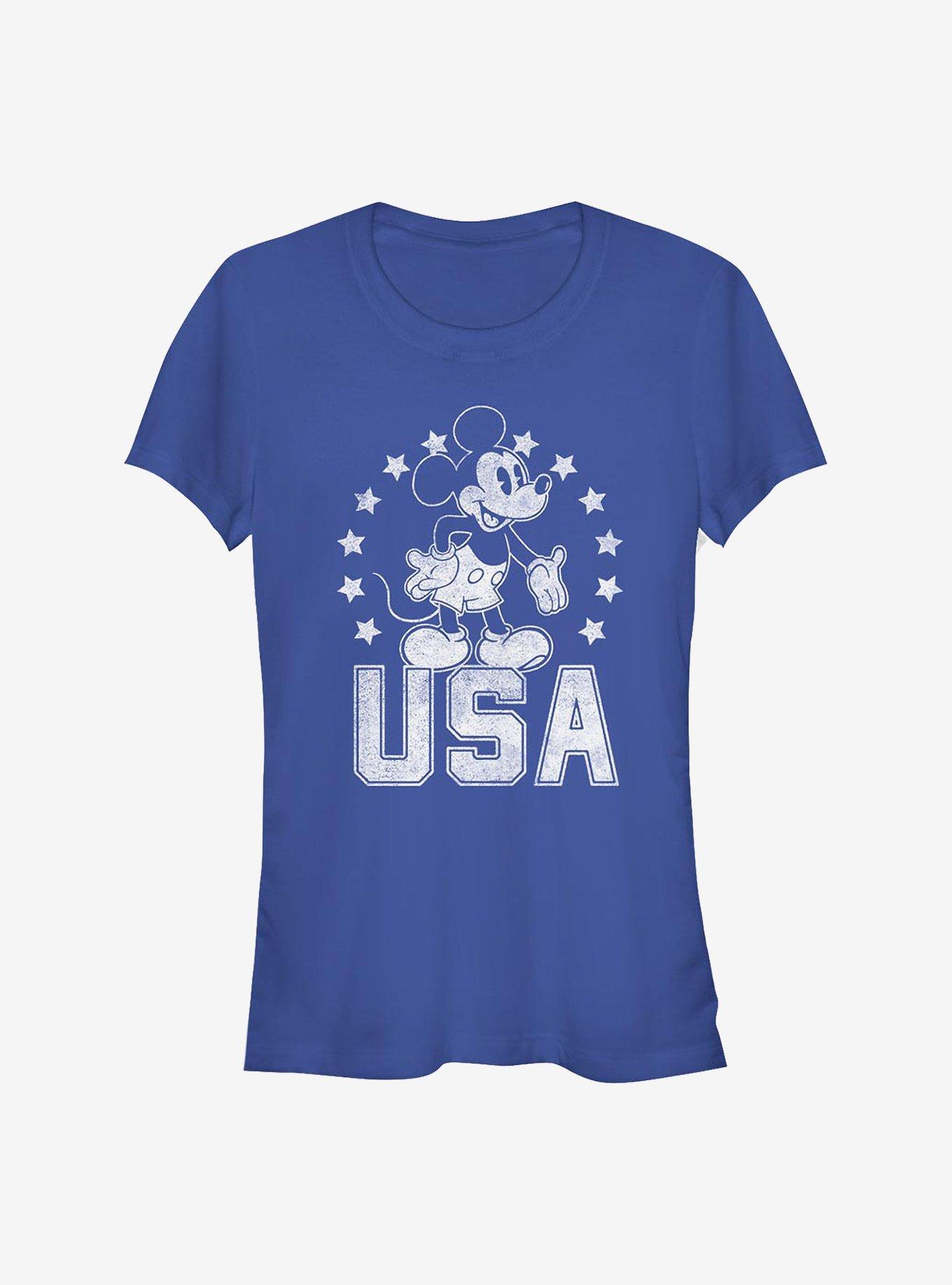 Disney Mickey Mouse USA Mickey Girls T-Shirt, , hi-res