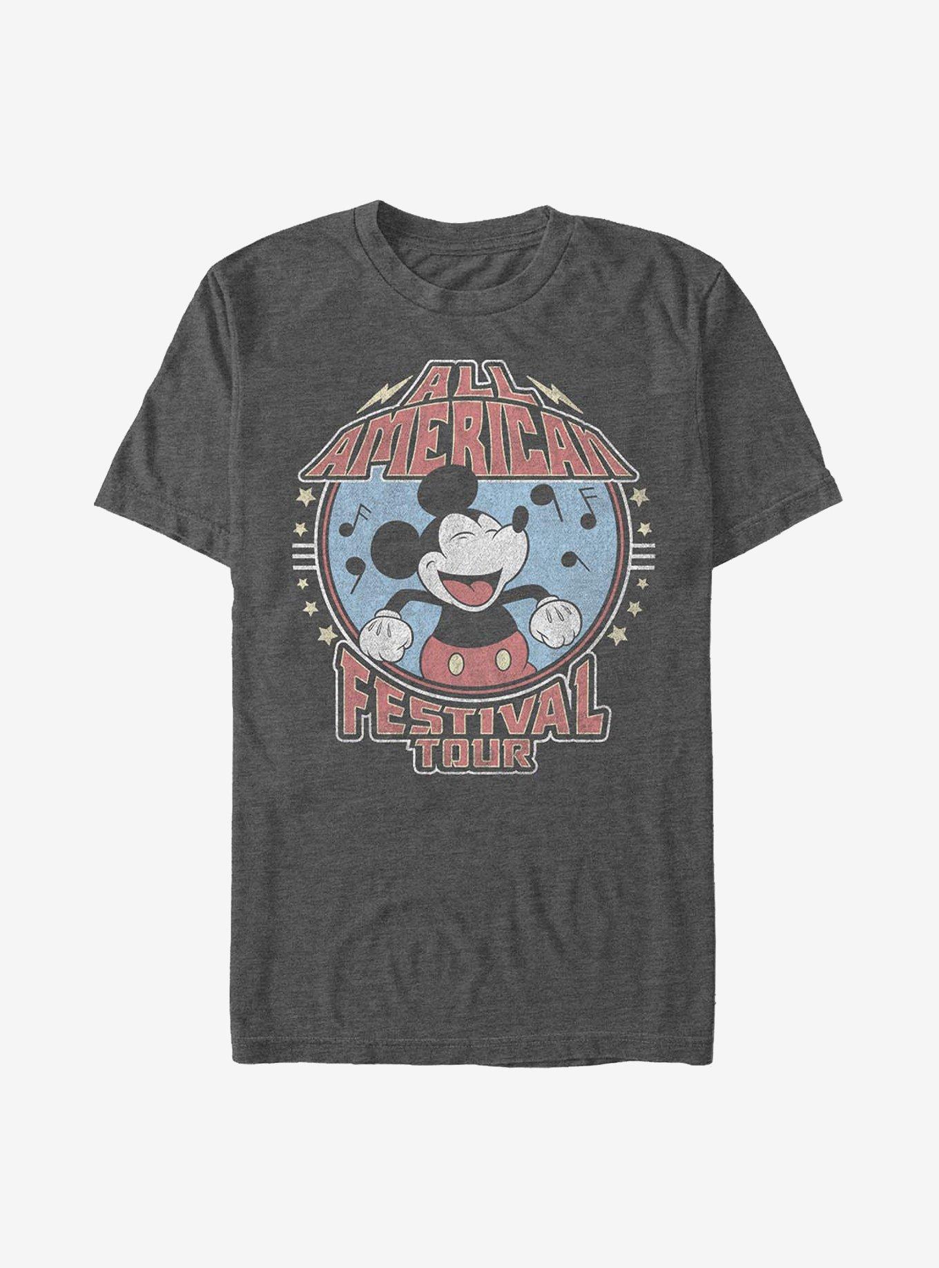 Disney Mickey Mouse All American Festival Tour T-Shirt, , hi-res