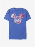Disney Mickey Mouse Tie Dye America T-Shirt, ROY HTR, hi-res