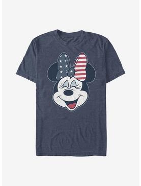 Disney Minnie Mouse America Bow T-Shirt, , hi-res