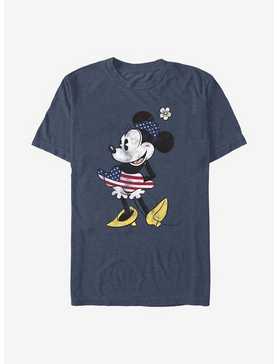 Disney Minnie Mouse Vintage U.S. Flag T-Shirt, , hi-res