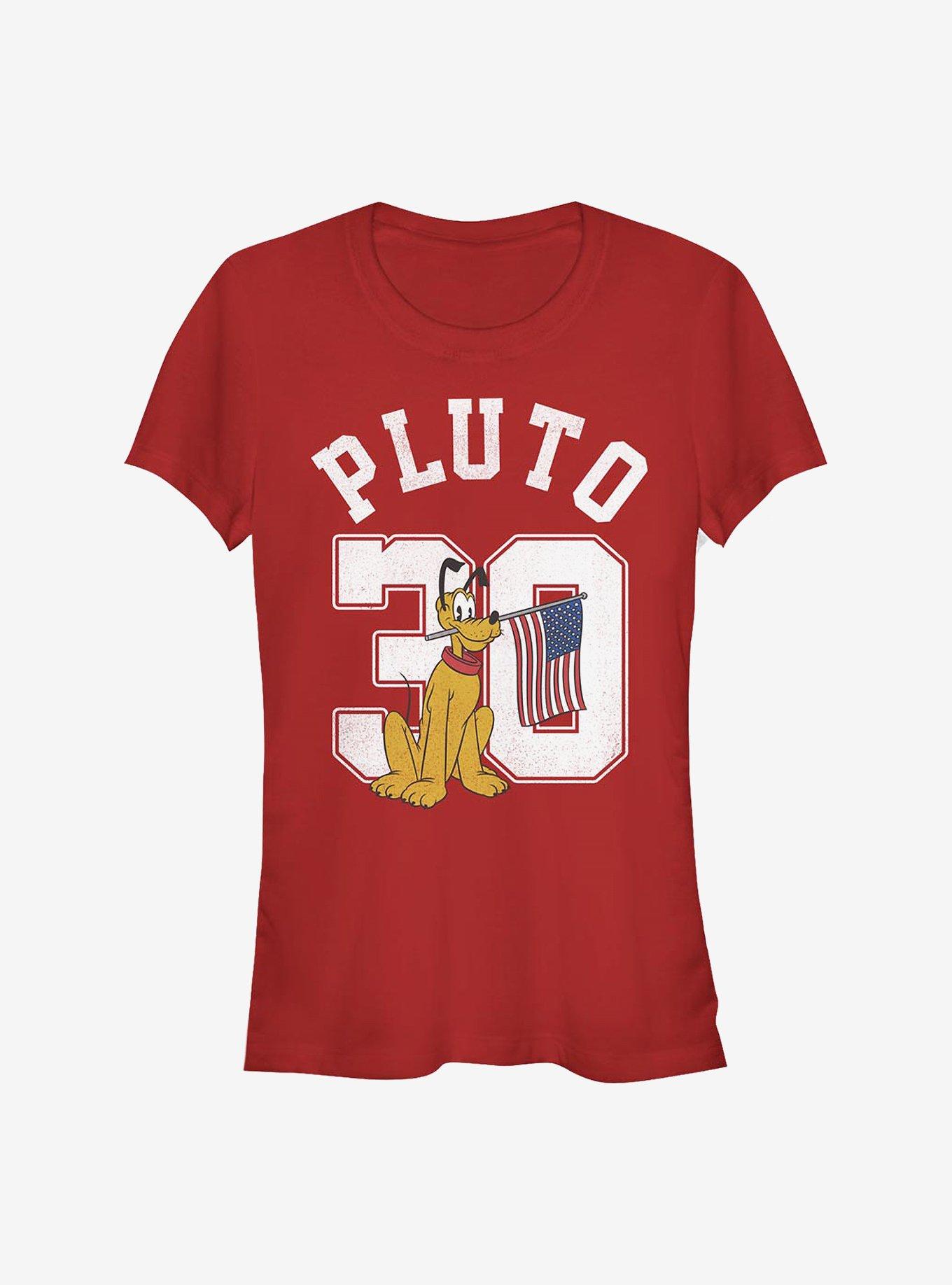 Disney Pluto Pluto Collegiate Girls T-Shirt, , hi-res