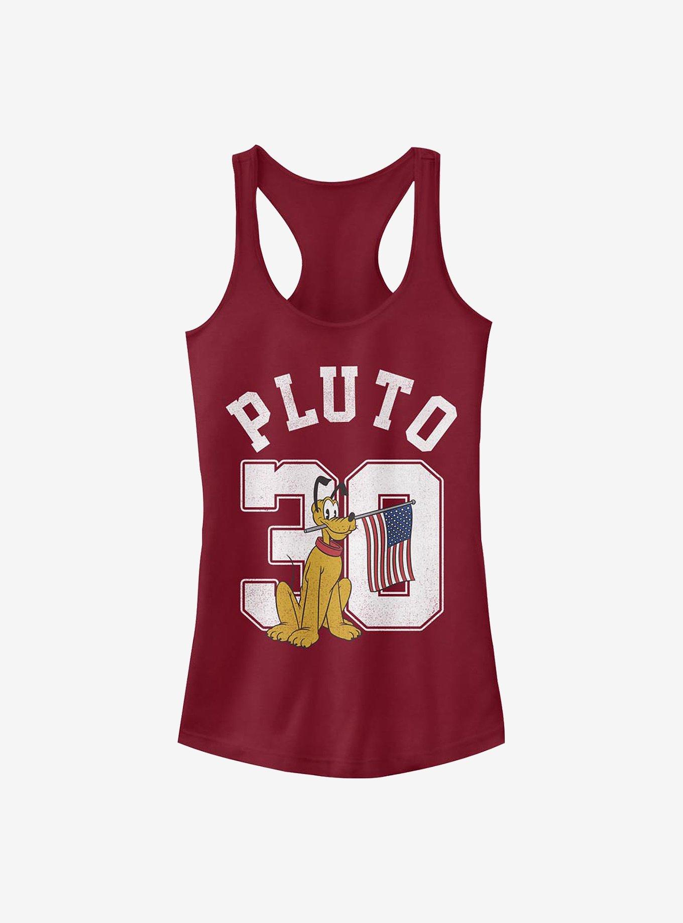 Disney Pluto Pluto Collegiate Girls Tank