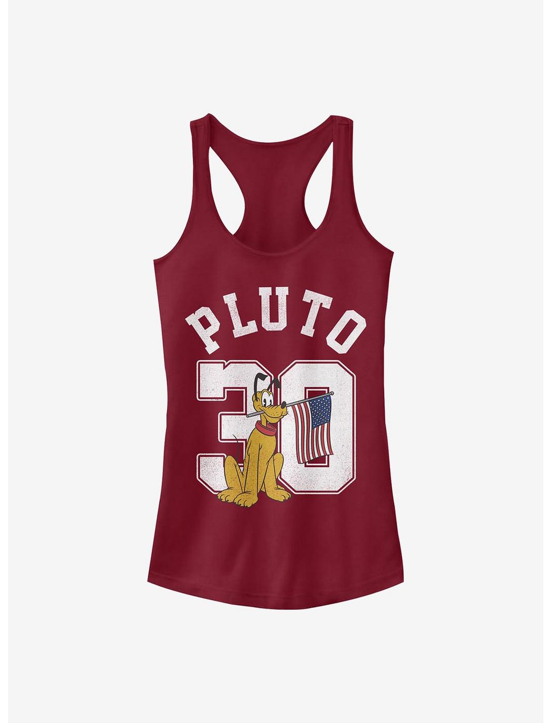 Disney Pluto Pluto Collegiate Girls Tank, SCARLET, hi-res