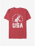 Disney Pluto USA T-Shirt, RED HTR, hi-res