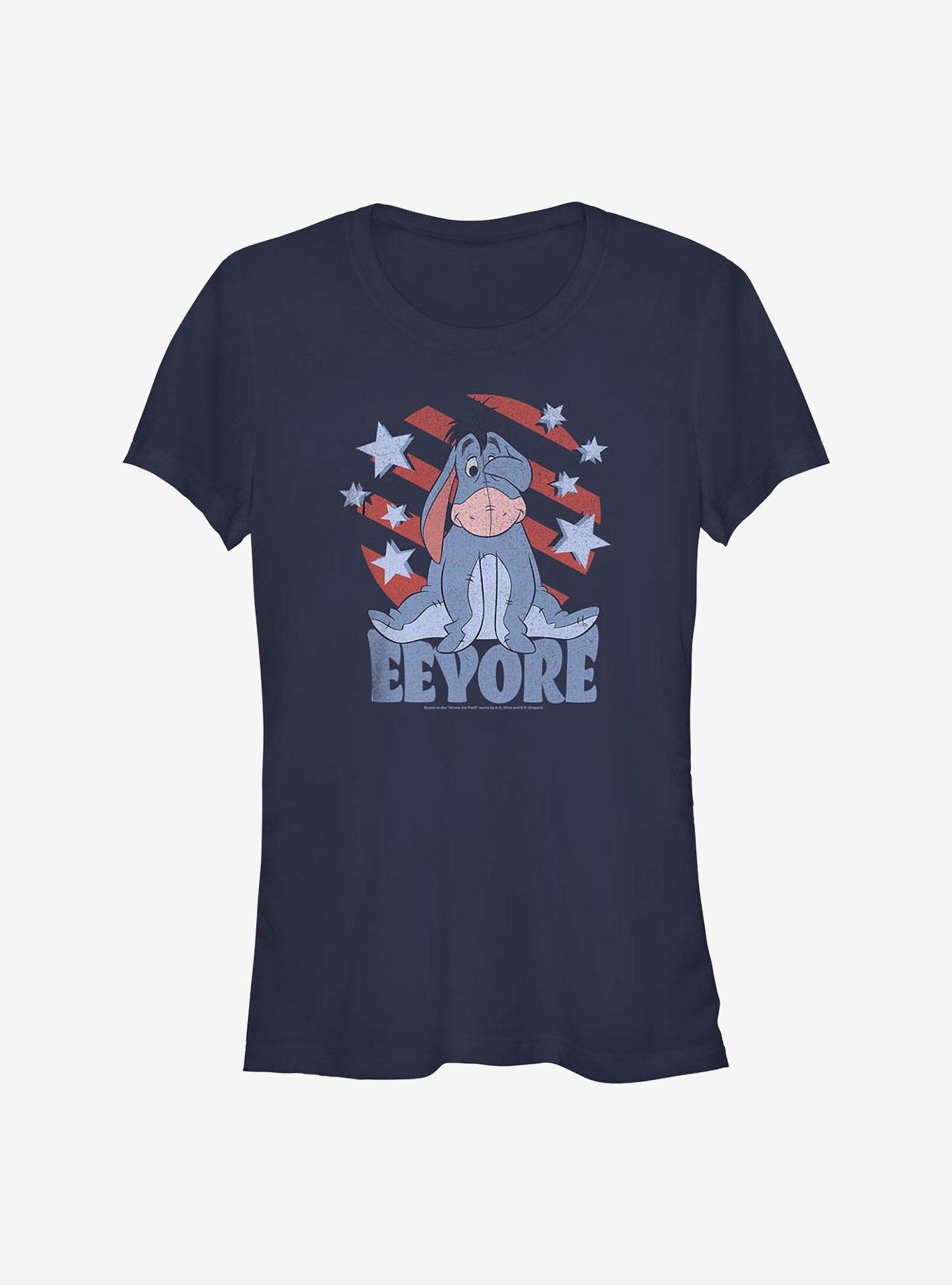 Disney Winnie The Pooh Eeyore Spangled Girls T-Shirt, , hi-res