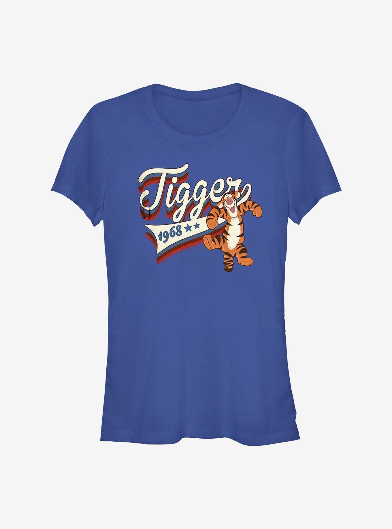 Disney Winnie The Pooh Tigger 1968 Girls T-Shirt, ROYAL, hi-res