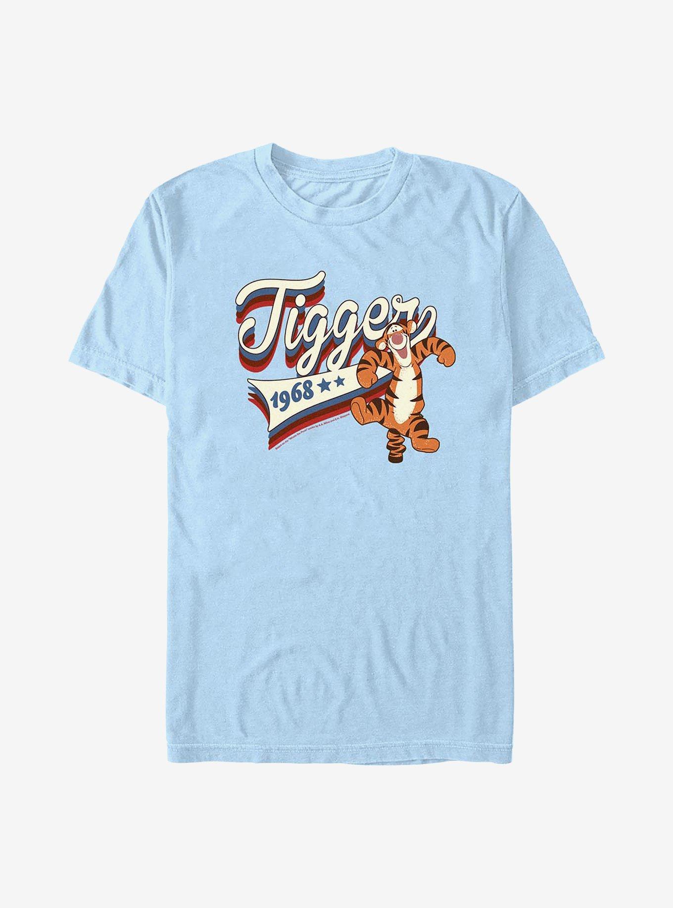 Disney Winnie The Pooh Tigger 1968 T-Shirt, LT BLUE, hi-res