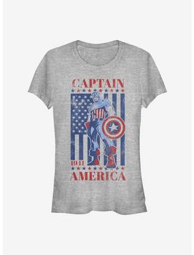Marvel Captain America Captain 'Merica Girls T-Shirt, , hi-res