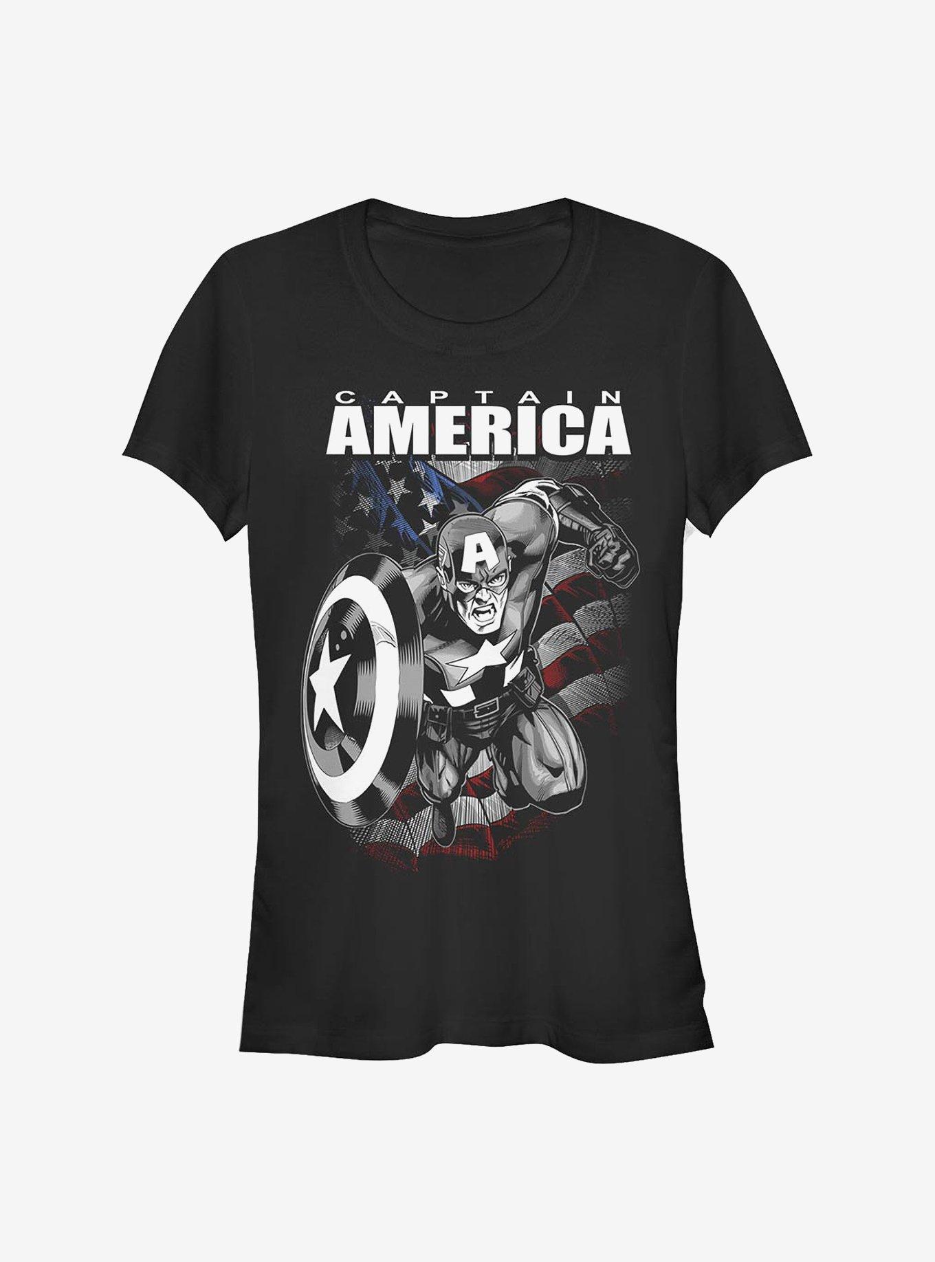 Marvel Captain America Fighter Girls T-Shirt