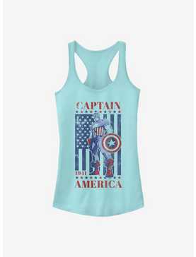 Marvel Captain America Captain 'Merica Girls Tank, , hi-res