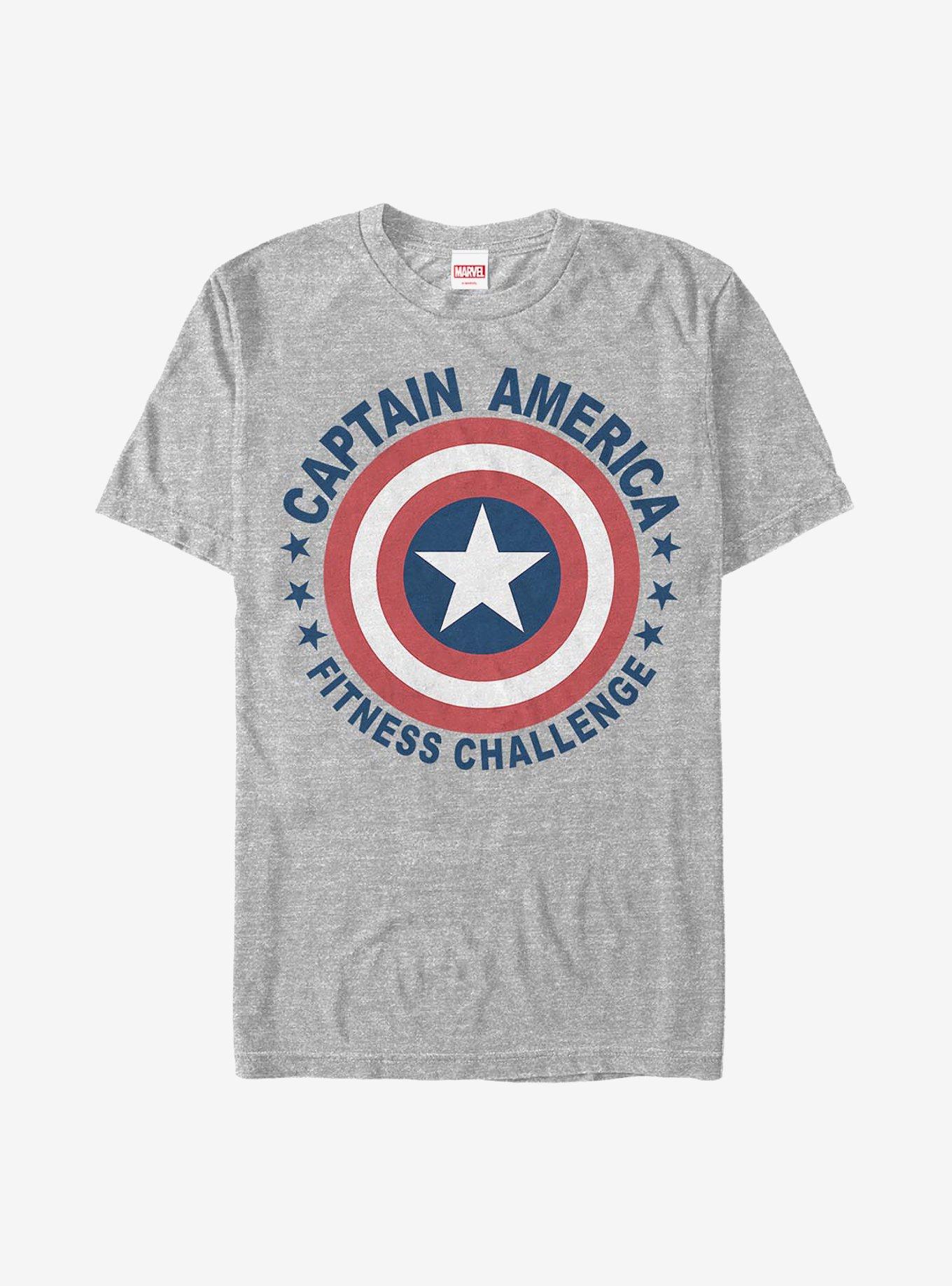 Marvel Captain America Fitness Challenge T-Shirt