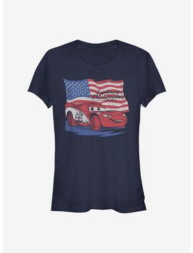 Disney Pixar Cars Lightning Flag Girls T-Shirt, , hi-res